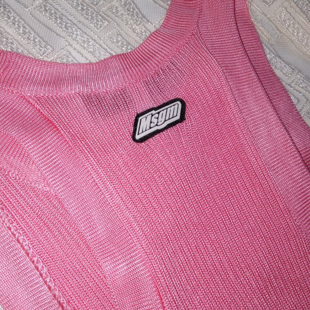 MSGM Razorback Tank Top - Picture 6 of 9